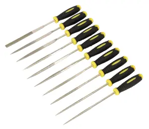 Sealey Diamond Needle File Set 10pc 100mm S0896