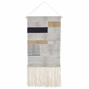 Fabric Wall Hanging HANGU Cotton Beige