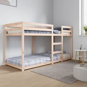 Berkfield Bunk Bed 80x200 cm Solid Wood Pine