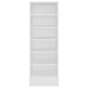 Berkfield Shoe Cabinet White 31.5x35x90 cm Engineered Wood