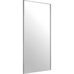 Form Valla Single panel Mirrored Sliding wardrobe door, (H) 2500mm x (W) 922mm