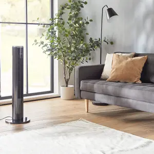 VonHaus Tower Fan 35 Inch, Electric Fan for Cooling, Oscillating Fan with Timer for Any Space, Remote Control Standing Fan Cools