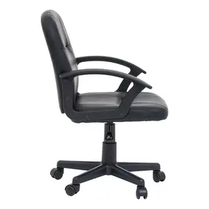 Interiors by Premier Brent Black Small Home Office Chair