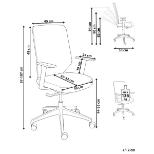 Office Chair Light Green VIRTUOSO