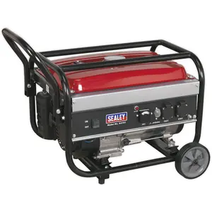 3100W Petrol Generator - 4-Stroke 7hp Engine - 15L Fuel Tank - 11 Hour Run Time