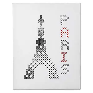 PARIS - Counted Cross Stitch Kit: Big & Easy: Paris - Anchor