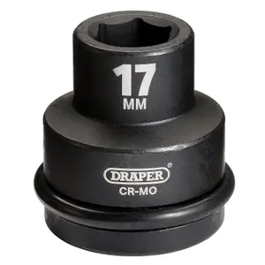 Draper Hi-TORQ Impact Socket, 3/4" Sq. Dr., 17mm 04998