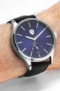 Mens Next Black Classic Watch With Black Strap - Black