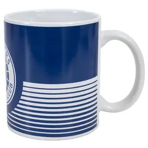 Rangers FC Linear Mug Blue/White/Red (One Size)