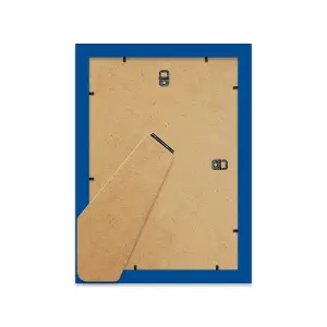 A5 Blue Picture Frame Fits A5 (14.8 x 21cm - 5.8 x 8.3in) Poster, Photo, Artwork, or Print.