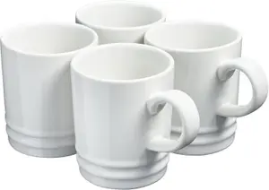 Coffee Cups Mugs Set of 4 Cups Stoneware 350ml