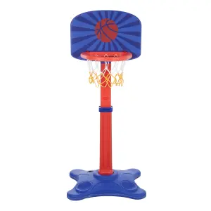 120-160cm Adjustable Kids Basketball Hoop with Basketball and Ball Pump