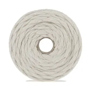 Trim: Macramé Cord: Cotton: 140m x 5mm: 1kg: Natural