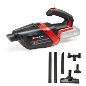 Einhell Cordless Handheld Vacuum Cleaner 72mbar 18V Power X-Change Portable TE-HV 18/06 Li - Body Only