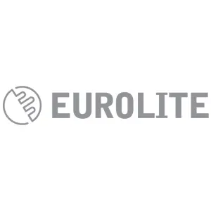 Eurolite 1 Gang Socket: Matt Black Enhance Range - Black Trim