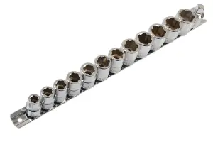 Laser Tools 6834 13pc Socket Set for Damaged/Undamaged Nuts 8-19mm