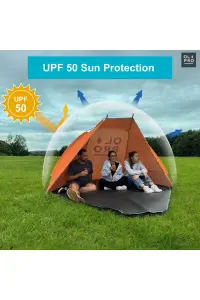 OLPRO Outdoor Leisure Products Beach Tent Orange