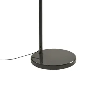 Arc Floor Lamp Black and Copper YABUS