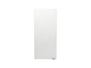 GoodHome Imandra Deep Gloss White Single Bathroom Wall cabinet (H)90cm (W)40cm