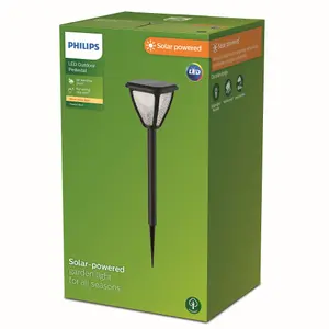 Philips LED Vapora Solar Outdoor Spike Light