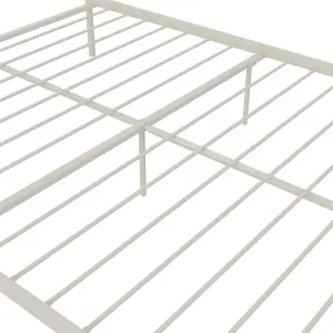 Jensen Metal Bed White, King size