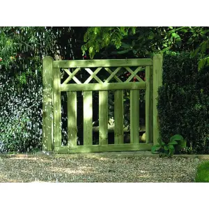 Cross Top Garden Gate 0.9m x 0.9m