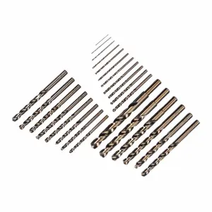 Erbauer 25 piece Round HSS Drill bit set