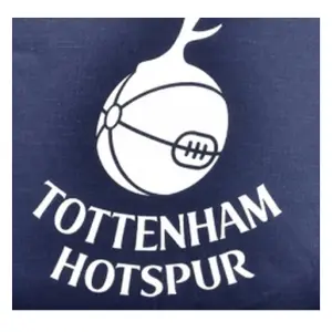 Tottenham Hotspur FC Official Football Crest Cushion Navy/White (One Size)