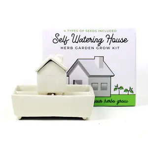 Self Watering Herb House Grow Kit