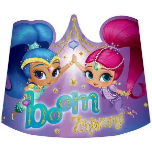 Shimmer And Shine Boom Zahramay Card Princess Tiara Multicoloured (One Size)