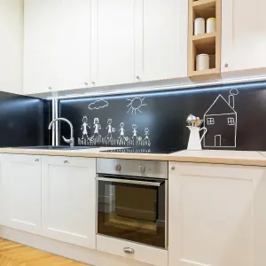 Walplus Blackboard Door Mural Sticker Art Decal For All Europe Size 45Cm X 200Cm