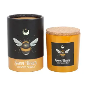 Something Different Forest Bee Sweet Honey Scented Candle Orange (One Size)