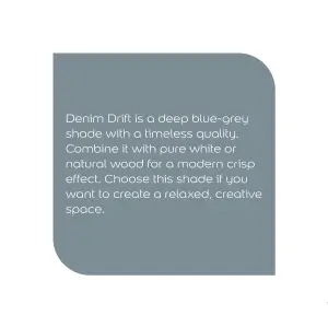 Dulux Walls & ceilings Denim drift Matt Emulsion paint, 5L