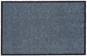 Recylon Grey Plain Heavy duty Mat, 120cm x 67cm