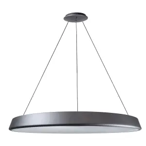 Luminosa Lizer LED Pendant Light 72W 4776Lm 3000K Grey