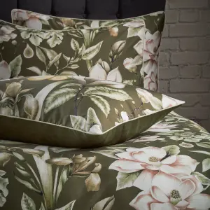 EW by Edinburgh Weavers Lavish Floral Cotton Sateen Pillowcase Pair