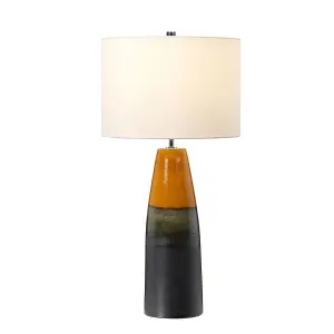 Elstead Lighting - Burnt Oak 1 Light Table Lamp