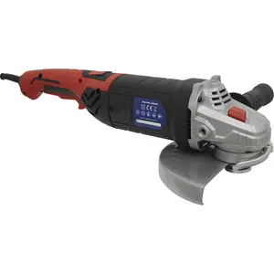 230mm Angle Grinder - 2000W Heavy Duty Motor - 6500 RPM - M14 x 2mm Spindle