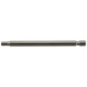 Draper 5mm 1/4" Hex. Hexagonal Insert Bit 100mm Long x 1 64374