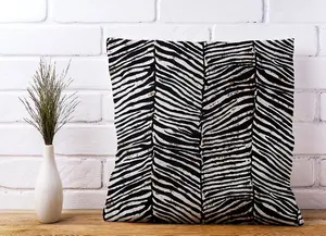 Zebra Pattern Cushions 45cm x 45cm