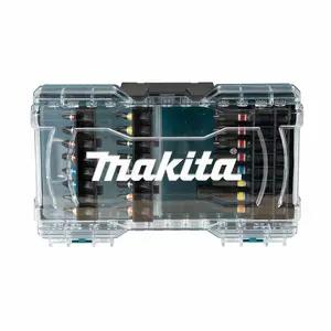 Makita E-07048 Bit Set in a Clear Case - 28 Pieces