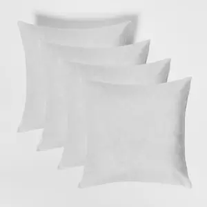 4 Pack Cushion Inserts Filler Hollowfibre Inner Pads