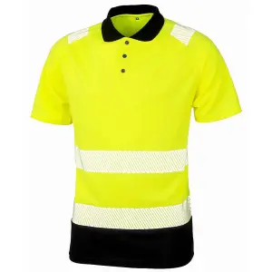 Result Genuine Recycled Mens Safety Polo Shirt