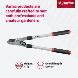 Darlac Compact Compound Action Anvil Lopper, DP623