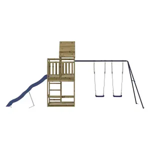 Berkfield Outdoor Playset Impregnated Wood Pine