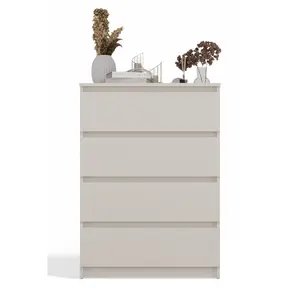 Tonya 4 Drawer 70Cm W Chest Of Drawers Beige