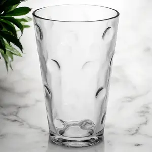 URBNLIVING 300ml 6 Pcs Paris Drinking Patterned Cup Water Juice Cocktail Tumbler Glassware Sets