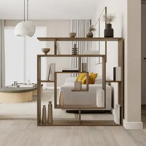 Labirent Bookcase | Modern Maze-Design Freestanding Unit with 5 Shelves Hitit