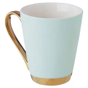 Maison by Premier Mimo Green Frosted Deco A Letter Monogram Mug