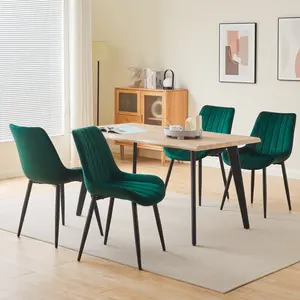 Lause Dining Chair (Set of 2) Green